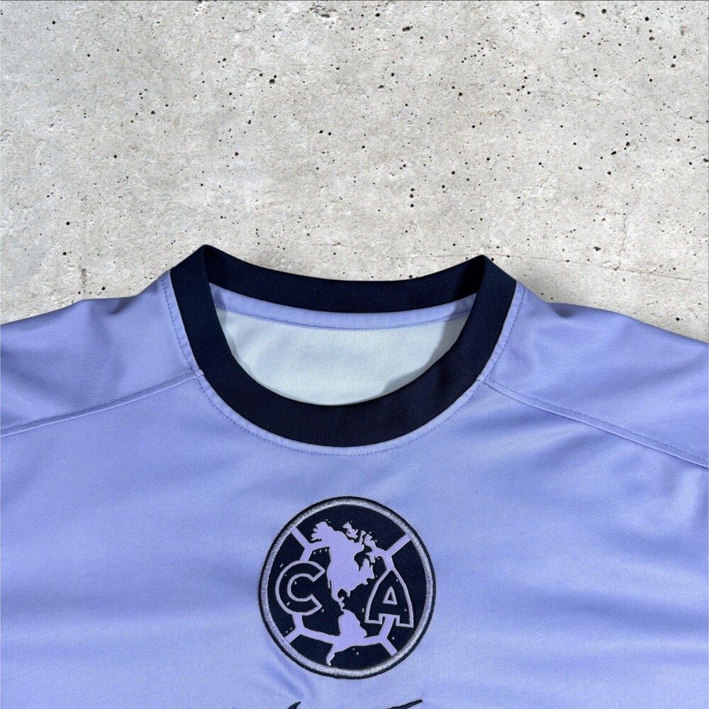 Nike Club America Jersey 2023-24 Training Soccer Futbol Shirt Purple Caliente - Picture 7 of 10